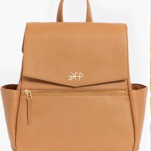 Freshly Picked Tan Leather Backpack